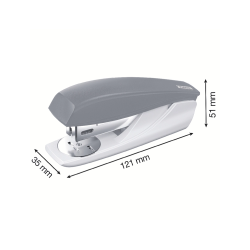 Grapadora petrus 210 reycle verde capacidad 25 hojas usa grapas 22/6