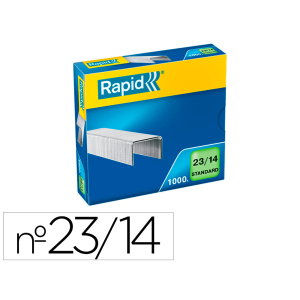 Grapas rapid 23/14 mm...