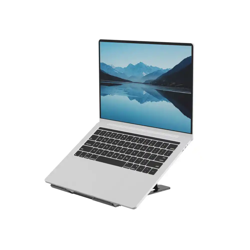 Soporte para portatil fellowes aluminia plegable negro 315x230x20 mm