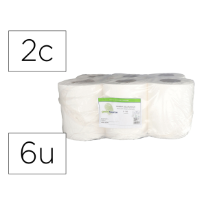 Papel secamanos bunzl...