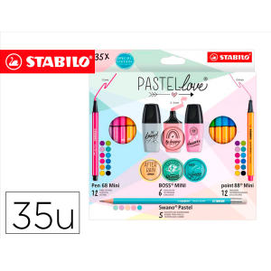 Set stabilo pastel love...