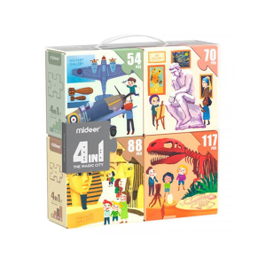 Puzle mideer 4 en 1 museo...