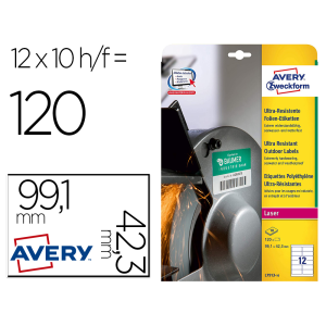 Etiqueta adhesiva avery...