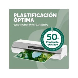 Bolsa de plastificar fellowes recicladas brillo din a4 80 mc pack de 100 unidades