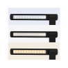 Lampara de escritorio maul led 2,7w 325lm luz ajustable panel tactil brazo giratorio negra