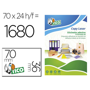 Etiqueta adhesiva tico...