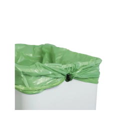 Papelera metalica maul cycle acero inoxidable con pedal 20+20 litros