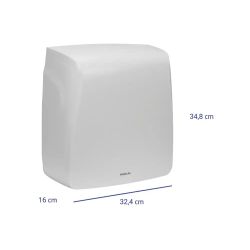 Dispendador maul care reciclable para toallas plegadas en v fabricado en abs