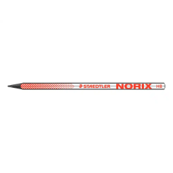 Lapices de grafito staedtler norix con forma inteligente hb blister de 3 unidades colores surtidos