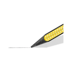 Lapices de grafito staedtler norix con forma inteligente hb blister de 3 unidades colores surtidos