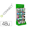 Expositor sobremesa q-connect para cables y cargadores con 48 unidades surtidas