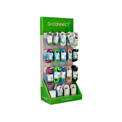 Expositor sobremesa q-connect para cables y cargadores con 48 unidades surtidas