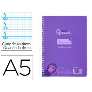 Cuaderno espiral liderpapel...