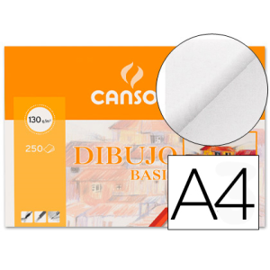 Papel dibujo basik 210x297...