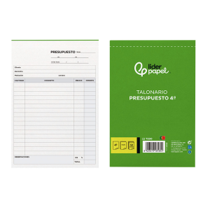 Talonario liderpapel...