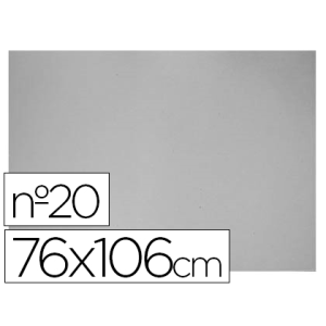 Carton gris nº 20 75x105 cm...