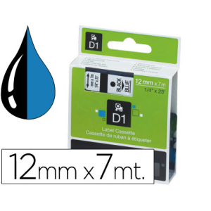 Cinta dymo 1000 negro-azul...