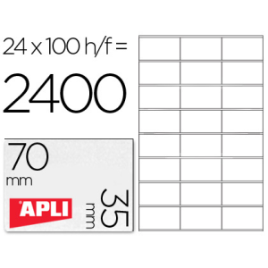 Etiqueta adhesiva apli 1272...
