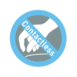 Grapadora petrus electrica e-310 contactless rojo metalizado capacidad 12 hojas usa grapas nº 10