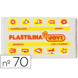 Plastilina jovi 70 blanca...