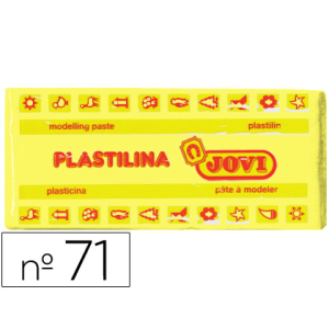 Plastilina jovi 71 amarillo...