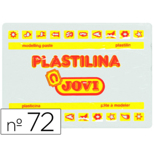 Plastilina jovi 72 blanco...