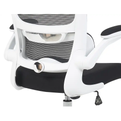 Silla q-connect oficina catania malla alt max 1230 mm anc 510 mm prof 490 mm ruedas premium color negro blanco