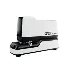 Grapadora rapid pro 90ec electrica blanco capacidad 50 hojas usa grapas n 66 y n 44