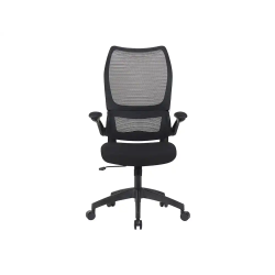 Silla q-connect oficina catania malla alt max 1230 mm anc 510 mm prof 490 mm ruedas premium color negro