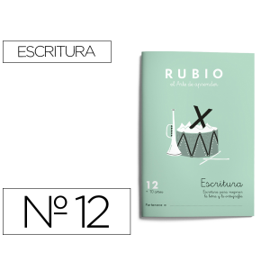 Cuaderno rubio caligrafia...