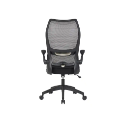 Silla q-connect oficina catania malla alt max 1230 mm anc 510 mm prof 490 mm ruedas premium color negro