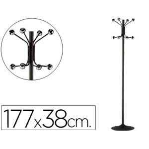 Perchero metalico pie 8...