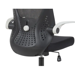 Silla q-connect oficina terni malla alt max 1050 mm anc 500 mm prof 480 mm color negro cuerpo negro