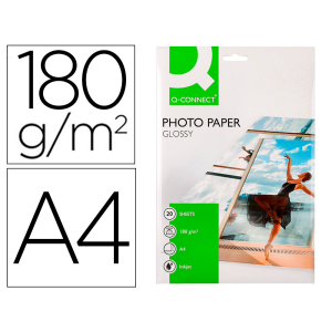 Papel q-connect foto glossy...