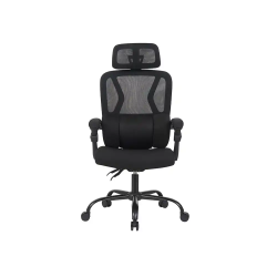 Silla q-connect direccion reggio malla alt max 1300 mm anc 520 mm prof 480 mm ruedas premium color negro