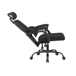 Silla q-connect direccion reggio malla alt max 1300 mm anc 520 mm prof 480 mm ruedas premium color negro