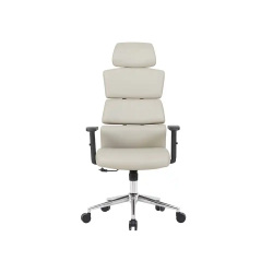 Silla q-connect direccion aurea similpiel alt max 1400 mm anc 520 mm prof 510 mm ruedas premium gris