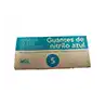 Guantes de nitrilo sanyc eco desechable no empolvado talla s color azul caja de 100 unidades
