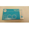 Guantes de nitrilo sanyc eco desechable no empolvado talla s color azul caja de 100 unidades