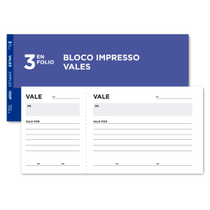 Talonario liderpapel vales...