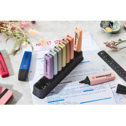 Rotulador stabilo boss fluorescente nature colors wildflower edition set escritorio 10 unidades