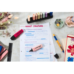 Rotulador stabilo boss fluorescente nature colors wildflower edition set escritorio 10 unidades