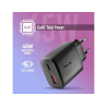 Cargador ngs de pared gan ultrarapido para portatil 45w con 2 puertos: usb-c a usb-a