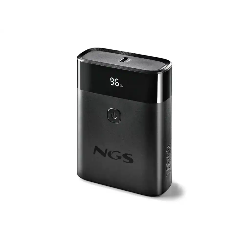 Bateria externa ngs para portatil carga rapida 22,5w 10000 mah 1xusb-c 1xusb-a