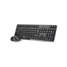 Set teclado y raton ngs inalambricos 2.4ghz usb color negro