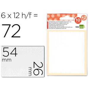 Etiquetas liderpapel sobre...