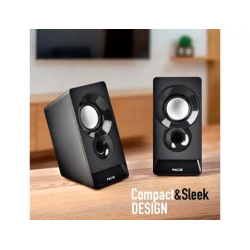 Altavoz ngs sb10 para pc 12w estereo usb entrada jack 3,5 mm color negro