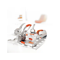 Grapadora rapid 5080e electrica blanco/negro capacidad 80 hojas usa grapas casete 5080