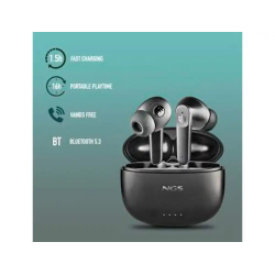 Auriculares ngs artica hush con anc&enc bluetooth 16 horas de autonomia con microfono y touch control