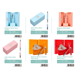 Expositor lote belius sobremesa negro 36 piezas 3 niveles mdf 600x420x750 mm